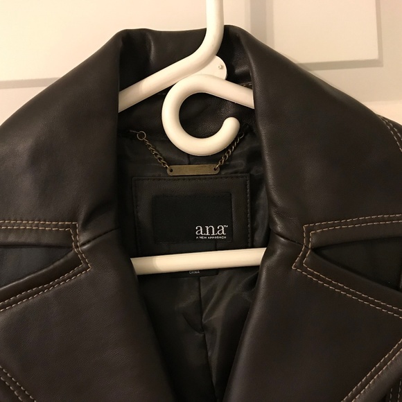 Beautiful brown leather jacket - Picture 4 of 4